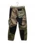 Denham (デンハム) ナイロンパッチワークカーゴパンツ カーキ サイズ:SIZE M：6000円