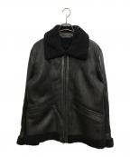 Denhamデンハム）の古着「ALLOWAY LEATHER JKT」｜ブラック