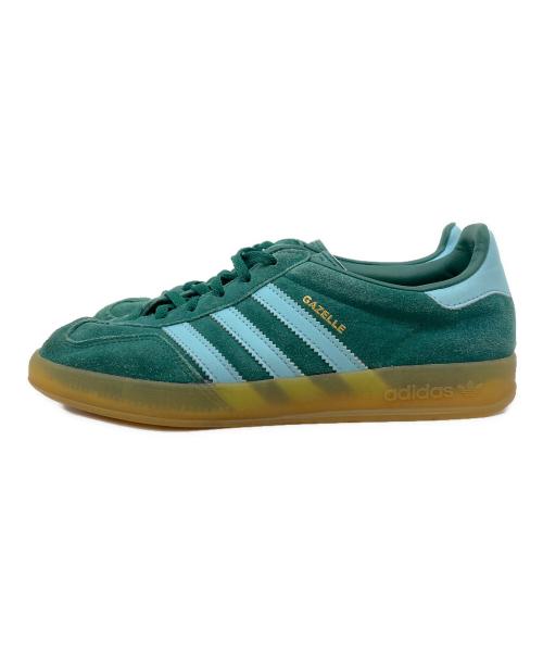 adidas（アディダス）adidas (アディダス) GAZELLE INDOOR グリーン サイズ:24.5の古着・服飾アイテム