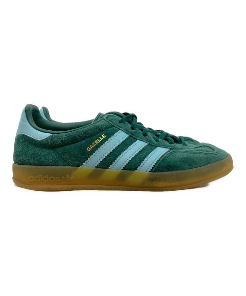 adidas（アディダス）adidas (アディダス) GAZELLE INDOOR グリーン サイズ:24.5の古着・服飾アイテム