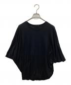DIOR HOMMEディオール オム）の古着「変形ドルマンスリーブTシャツ」｜ブラック