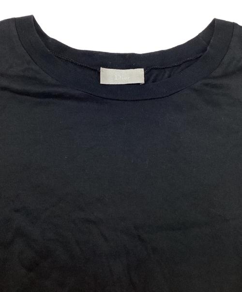 DIOR HOMME（ディオール オム）Dior Homme (ディオール オム) 変形ドルマンスリーブTシャツ ブラック サイズ:SIZE XSの古着・服飾アイテム