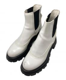 ALEXANDER McQUEEN（アレキサンダーマックイーン）の古着「ワンダーチェルシーブーツ」｜ホワイト