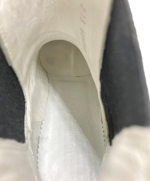 ALEXANDER McQUEEN（アレキサンダーマックイーン）ALEXANDER McQUEEN (アレキサンダーマックイーン) ワンダーチェルシーブーツ ホワイト サイズ:SIZE 36の古着・服飾アイテム