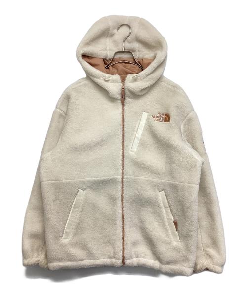 THE NORTH FACE（ザ ノース フェイス）THE NORTH FACE (ザ ノース フェイス) リモリバーシブル フーディフリース ブラウン×ベージュ サイズ:SIZE Sの古着・服飾アイテム