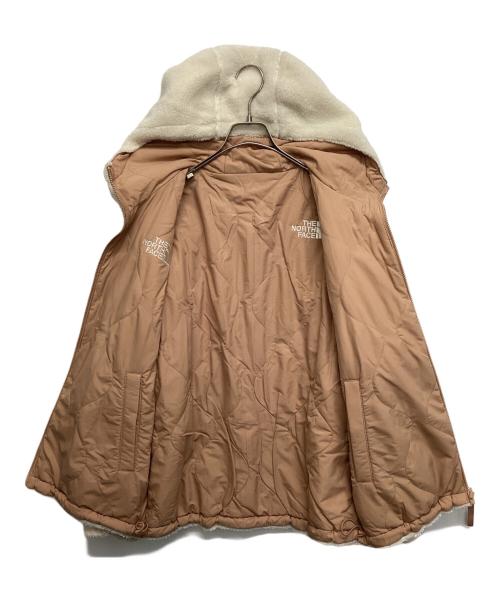 THE NORTH FACE（ザ ノース フェイス）THE NORTH FACE (ザ ノース フェイス) リモリバーシブル フーディフリース ブラウン×ベージュ サイズ:SIZE Sの古着・服飾アイテム