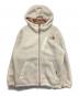 THE NORTH FACE（ザ ノース フェイス）の古着「リモリバーシブル フーディフリース」｜ブラウン×ベージュ