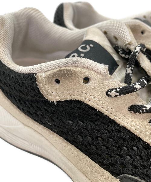 A.P.C.（アーペーセー）A.P.C. (アーペーセー) ローカットスニーカー ブラック サイズ:24の古着・服飾アイテム