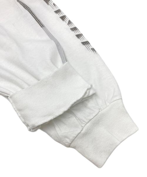 INDEPENDENT（インディペンデント）INDEPENDENT (インディペンデント) 長袖カットソー ホワイト サイズ:SIZE XLの古着・服飾アイテム