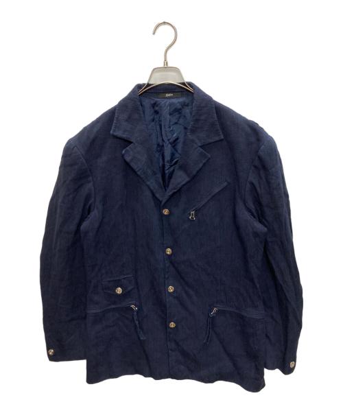 Claude Montana（クロード モンタナ）Claude Montana (クロード モンタナ) スナップボタンジャケット ネイビー サイズ:SIZE　50の古着・服飾アイテム