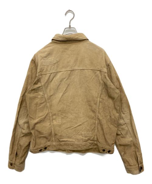 DOLCE & GABBANA（ドルチェ＆ガッバーナ）DOLCE & GABBANA (ドルチェ＆ガッバーナ) コーデュロイトラッカージャケット ブラウン サイズ:SIZE 56の古着・服飾アイテム