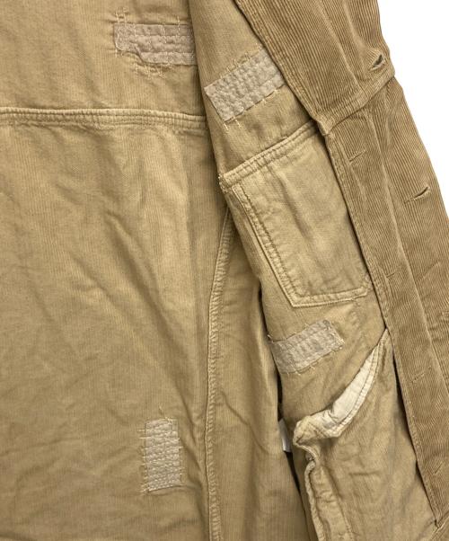 DOLCE & GABBANA（ドルチェ＆ガッバーナ）DOLCE & GABBANA (ドルチェ＆ガッバーナ) コーデュロイトラッカージャケット ブラウン サイズ:SIZE 56の古着・服飾アイテム