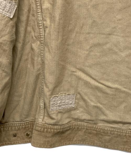 DOLCE & GABBANA（ドルチェ＆ガッバーナ）DOLCE & GABBANA (ドルチェ＆ガッバーナ) コーデュロイトラッカージャケット ブラウン サイズ:SIZE 56の古着・服飾アイテム