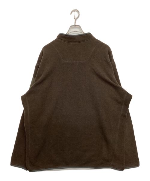 ARC'TERYX（アークテリクス）ARC'TERYX (アークテリクス) ハーフジップフリースジャケット ブラウン サイズ:SIZE XXLの古着・服飾アイテム