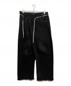 MAISON EUREKAメゾンエウレカ）の古着「VINTAGE REWORK DENIM」｜ブラック
