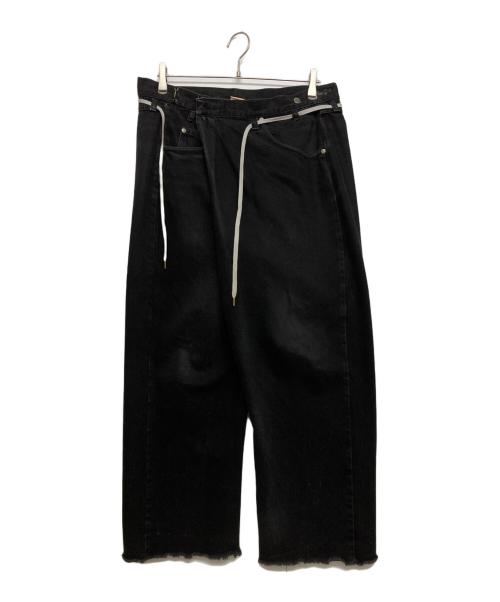 MAISON EUREKA（メゾンエウレカ）MAISON EUREKA (メゾンエウレカ) VINTAGE REWORK DENIM ブラック サイズ:SIZE Mの古着・服飾アイテム