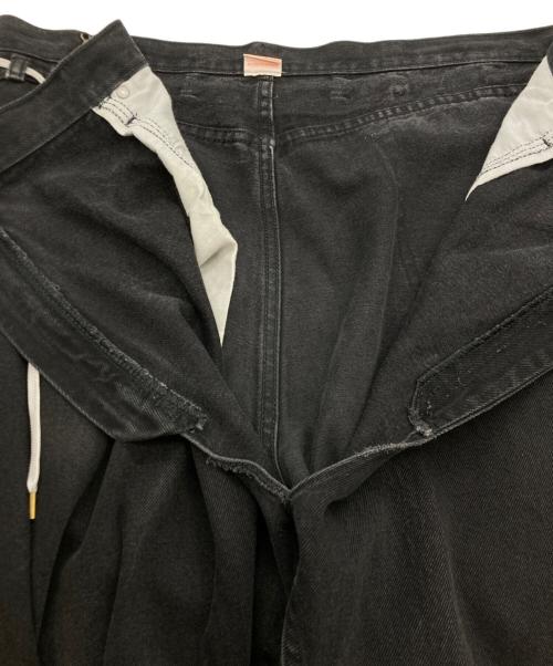 MAISON EUREKA（メゾンエウレカ）MAISON EUREKA (メゾンエウレカ) VINTAGE REWORK DENIM ブラック サイズ:SIZE Mの古着・服飾アイテム