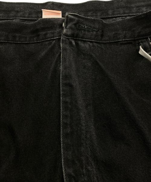 MAISON EUREKA（メゾンエウレカ）MAISON EUREKA (メゾンエウレカ) VINTAGE REWORK DENIM ブラック サイズ:SIZE Mの古着・服飾アイテム