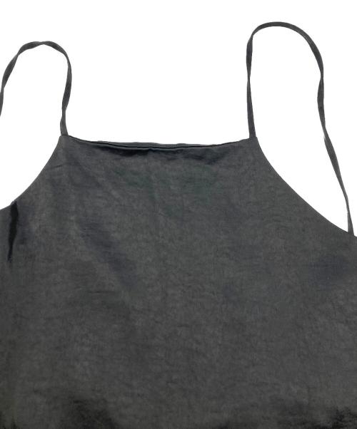 TANZ（タンズ）TANZ (タンズ) Satin strap dress ブラック サイズ:SIZE Freeの古着・服飾アイテム