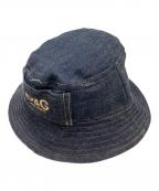 DOLCE & GABBANAドルチェ＆ガッバーナ）の古着「リバーシブルバケットハット」｜インディゴ