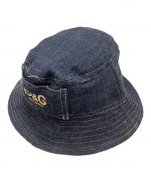 DOLCE & GABBANA（ドルチェ＆ガッバーナ）の古着「リバーシブルバケットハット」｜インディゴ