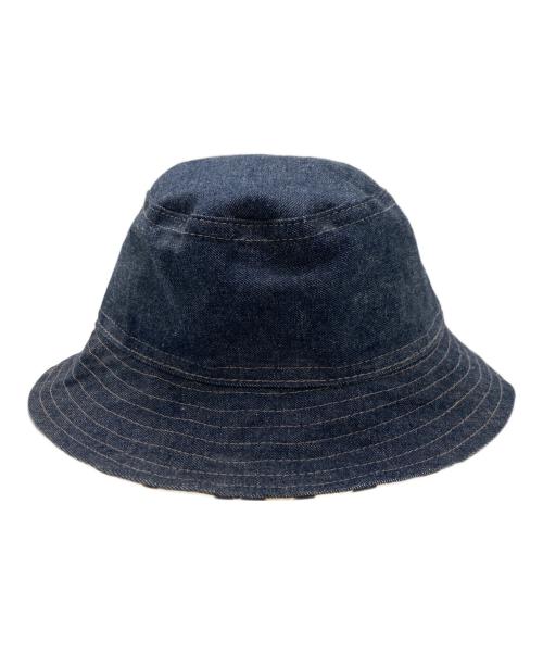DOLCE & GABBANA（ドルチェ＆ガッバーナ）DOLCE & GABBANA (ドルチェ＆ガッバーナ) リバーシブルバケットハット インディゴ サイズ:SIZE Mの古着・服飾アイテム