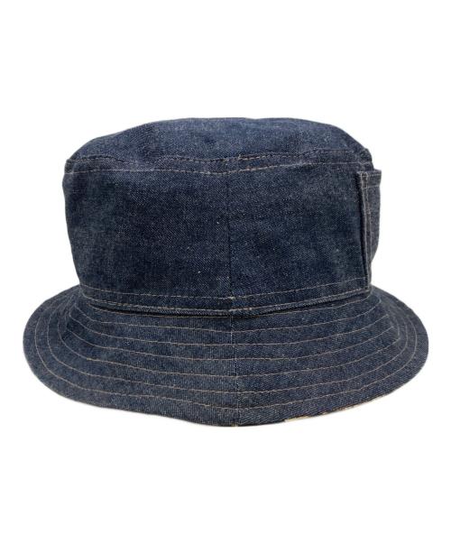 DOLCE & GABBANA（ドルチェ＆ガッバーナ）DOLCE & GABBANA (ドルチェ＆ガッバーナ) リバーシブルバケットハット インディゴ サイズ:SIZE Mの古着・服飾アイテム