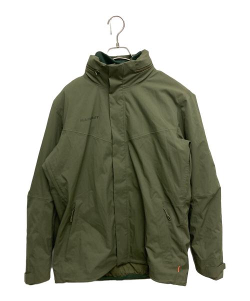 MAMMUT（マムート）MAMMUT (マムート) Trovat 3 in 1 HS Hooded Jacket カーキ サイズ:SIZE Mの古着・服飾アイテム