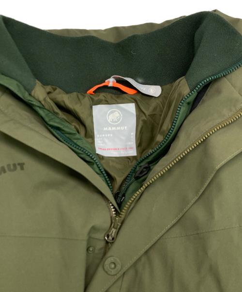 MAMMUT（マムート）MAMMUT (マムート) Trovat 3 in 1 HS Hooded Jacket カーキ サイズ:SIZE Mの古着・服飾アイテム
