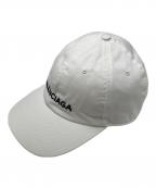 BALENCIAGAバレンシアガ）の古着「ロゴ刺繍キャップ」｜ホワイト