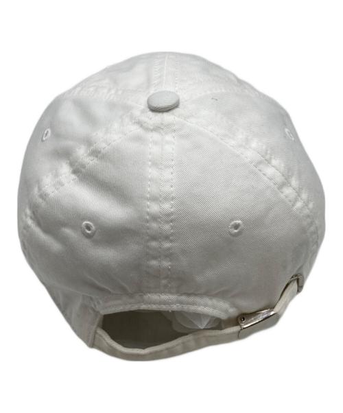 BALENCIAGA（バレンシアガ）BALENCIAGA (バレンシアガ) ロゴ刺繍キャップ ホワイト サイズ:Lの古着・服飾アイテム