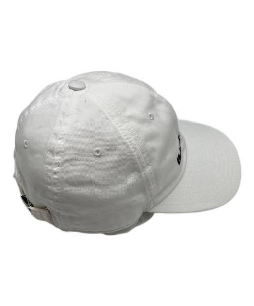 BALENCIAGA（バレンシアガ）BALENCIAGA (バレンシアガ) ロゴ刺繍キャップ ホワイト サイズ:Lの古着・服飾アイテム