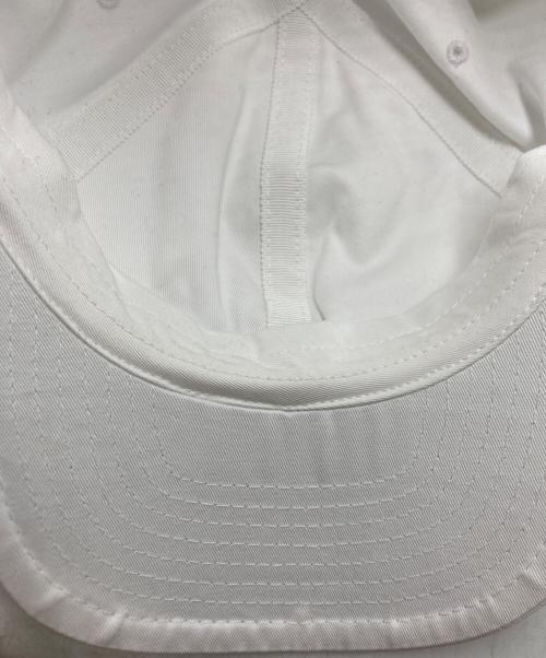 BALENCIAGA（バレンシアガ）BALENCIAGA (バレンシアガ) ロゴ刺繍キャップ ホワイト サイズ:Lの古着・服飾アイテム