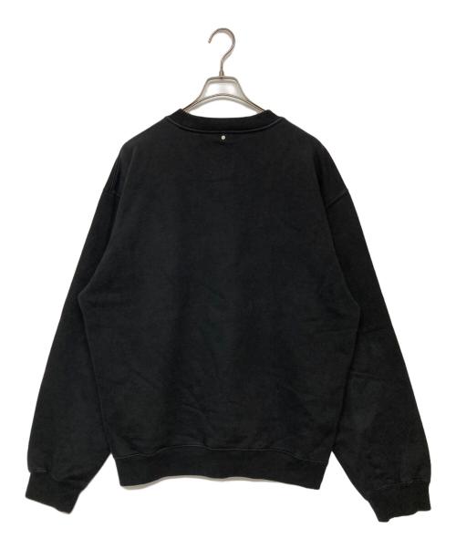 OAMC（オーエーエムシー）OAMC (オーエーエムシー) Ron Herman (ロンハーマン) クルーネックスウェット ブラック サイズ:SIZE  Mの古着・服飾アイテム