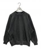 confectコンフェクト）の古着「Pigment Dyed Cotton Linen Raglan Sleeve Pullover Tops」｜グレー