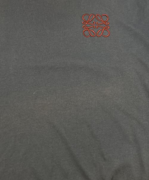 LOEWE（ロエベ）LOEWE (ロエベ) アナグラム刺繍Tシャツ ネイビー サイズ:SIZE XSの古着・服飾アイテム