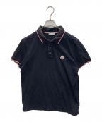 MONCLERモンクレール）の古着「MAGLIA POLO MANICA CORTA」｜ネイビー