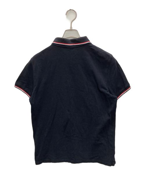 MONCLER（モンクレール）MONCLER (モンクレール) MAGLIA POLO MANICA CORTA ネイビー サイズ:SIZE Lの古着・服飾アイテム