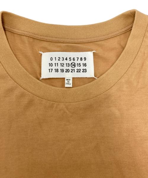 Maison Margiela（メゾンマルジェラ）Maison Margiela (メゾンマルジェラ) クルーネックTシャツ ベージュ サイズ:SIZE　48の古着・服飾アイテム
