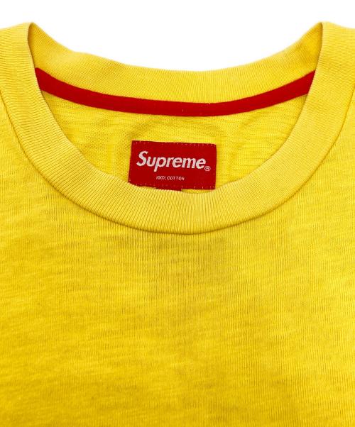 SUPREME（シュプリーム）Supreme (シュプリーム) ポケットTシャツ イエロー サイズ:SIZE Sの古着・服飾アイテム