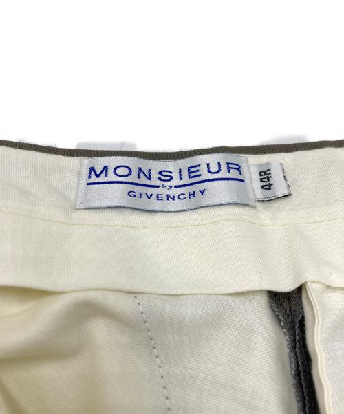 MONSIEUR GIVENCHY（ムッシュ ジバンシイ）MONSIEUR GIVENCHY (ムッシュ ジバンシイ) スラックス ブラウン サイズ:SIZE 44Rの古着・服飾アイテム