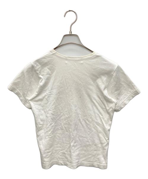 COMME des GARCONS GIRL（コムデギャルソンガール）COMME des GARCONS GIRL (コムデギャルソンガール) 半袖カットソー ホワイト サイズ:SIZE　Sの古着・服飾アイテム