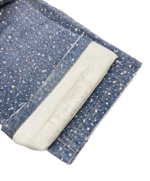 BIRTH OF ROYAL CHILD（バース オブ ロイヤル チャイルド）BIRTH OF ROYAL CHILD (バース オブ ロイヤル チャイルド) ビジューデニムパンツ インディゴ サイズ:SIZE 5の古着・服飾アイテム