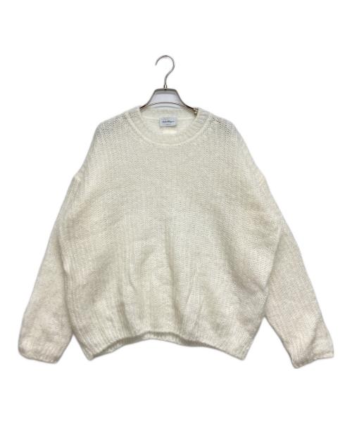 Salvatore Ferragamo（サルヴァトーレ フェラガモ）Salvatore Ferragamo (サルヴァトーレ フェラガモ) モヘアニット アイボリー サイズ:SIZE Mの古着・服飾アイテム