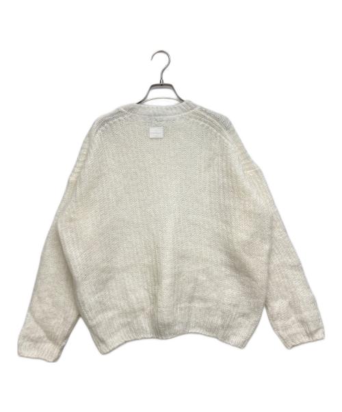 Salvatore Ferragamo（サルヴァトーレ フェラガモ）Salvatore Ferragamo (サルヴァトーレ フェラガモ) モヘアニット アイボリー サイズ:SIZE Mの古着・服飾アイテム