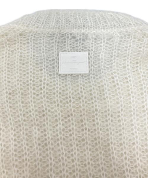 Salvatore Ferragamo（サルヴァトーレ フェラガモ）Salvatore Ferragamo (サルヴァトーレ フェラガモ) モヘアニット アイボリー サイズ:SIZE Mの古着・服飾アイテム