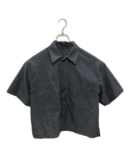 YLEVE（イレーヴ）YLEVE (イレーヴ) Cotton Nylon Washer H/S Shirt グレー サイズ:SIZE 0の古着・服飾アイテム
