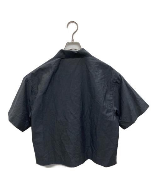 YLEVE（イレーヴ）YLEVE (イレーヴ) Cotton Nylon Washer H/S Shirt グレー サイズ:SIZE 0の古着・服飾アイテム