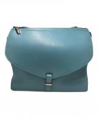 PELLE MORBIDAペッレモルビダ）の古着「ボストンバッグ」｜ブルー