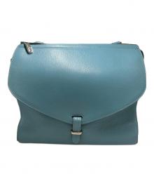 PELLE MORBIDA（ペッレモルビダ）の古着「ボストンバッグ」｜ブルー